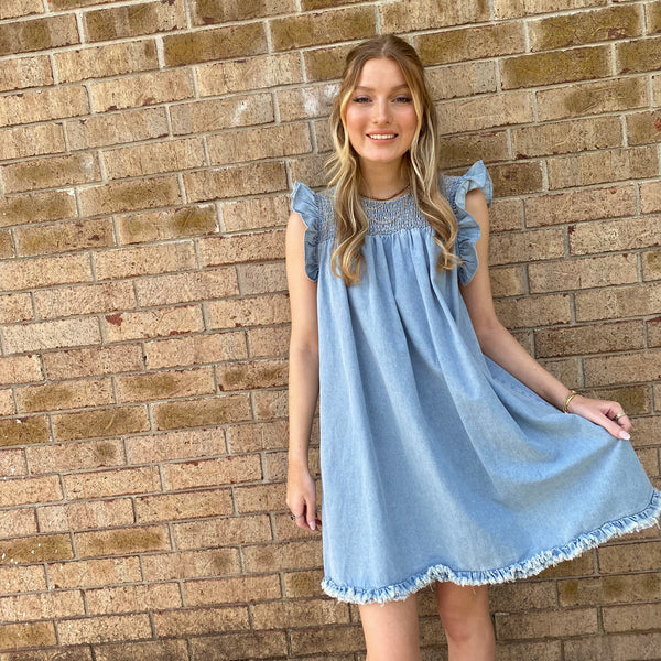 denim dress central arkansas