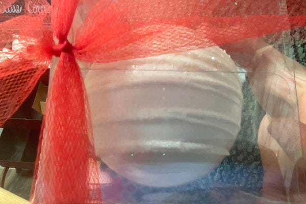 Small North Pole Hot Cocoa bomb
